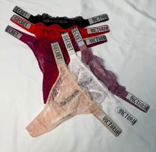 Victoria's Secret Perizoma In Pizzo diversi colori e taglie Nuovo