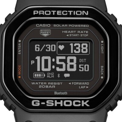 Casio G-SHOCK DW-H5600MB-1JR G-SQUAD Bluetooth Digital Men's Watch