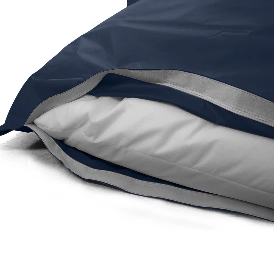 Avalon - Pouf Poltrona Cuscinone XXL Jive, Puffo Made in Italy (200x140x32cm) - Immagine 2 di 2