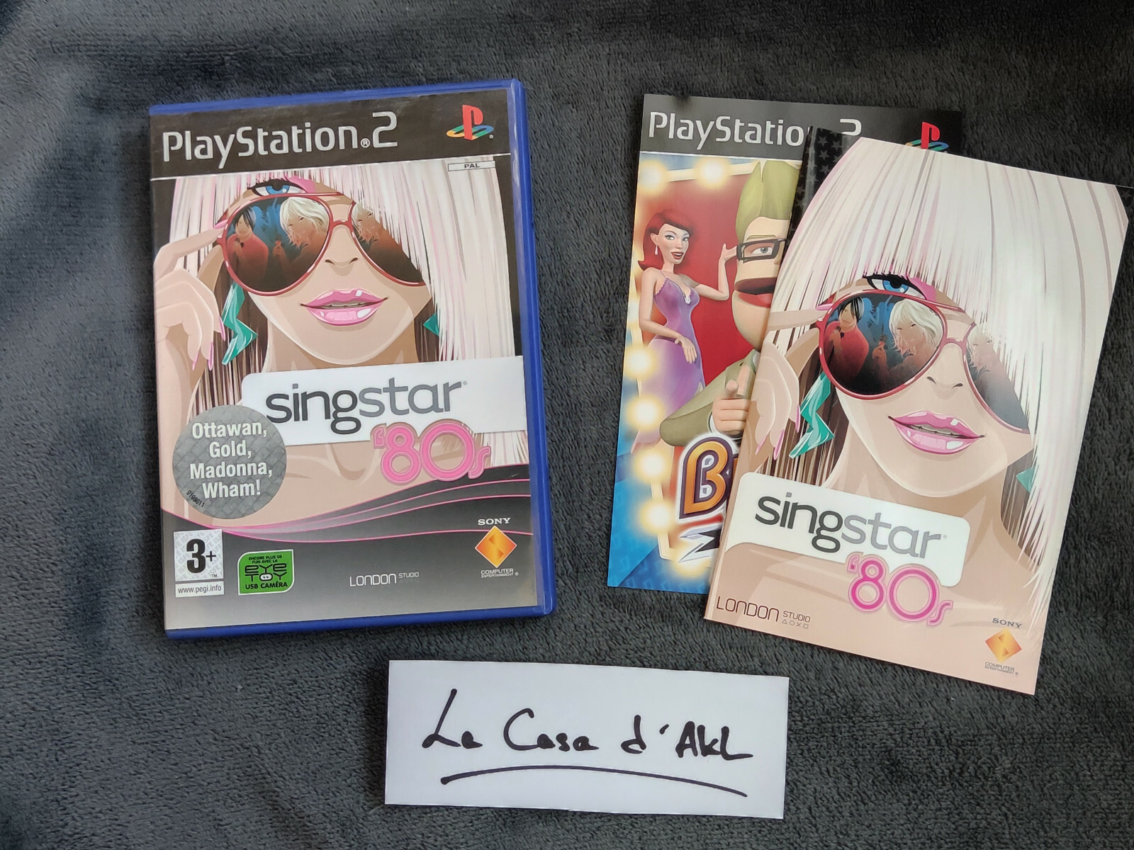 Singstar '80s complet sur Playstation 2 PS2 FR TTBE