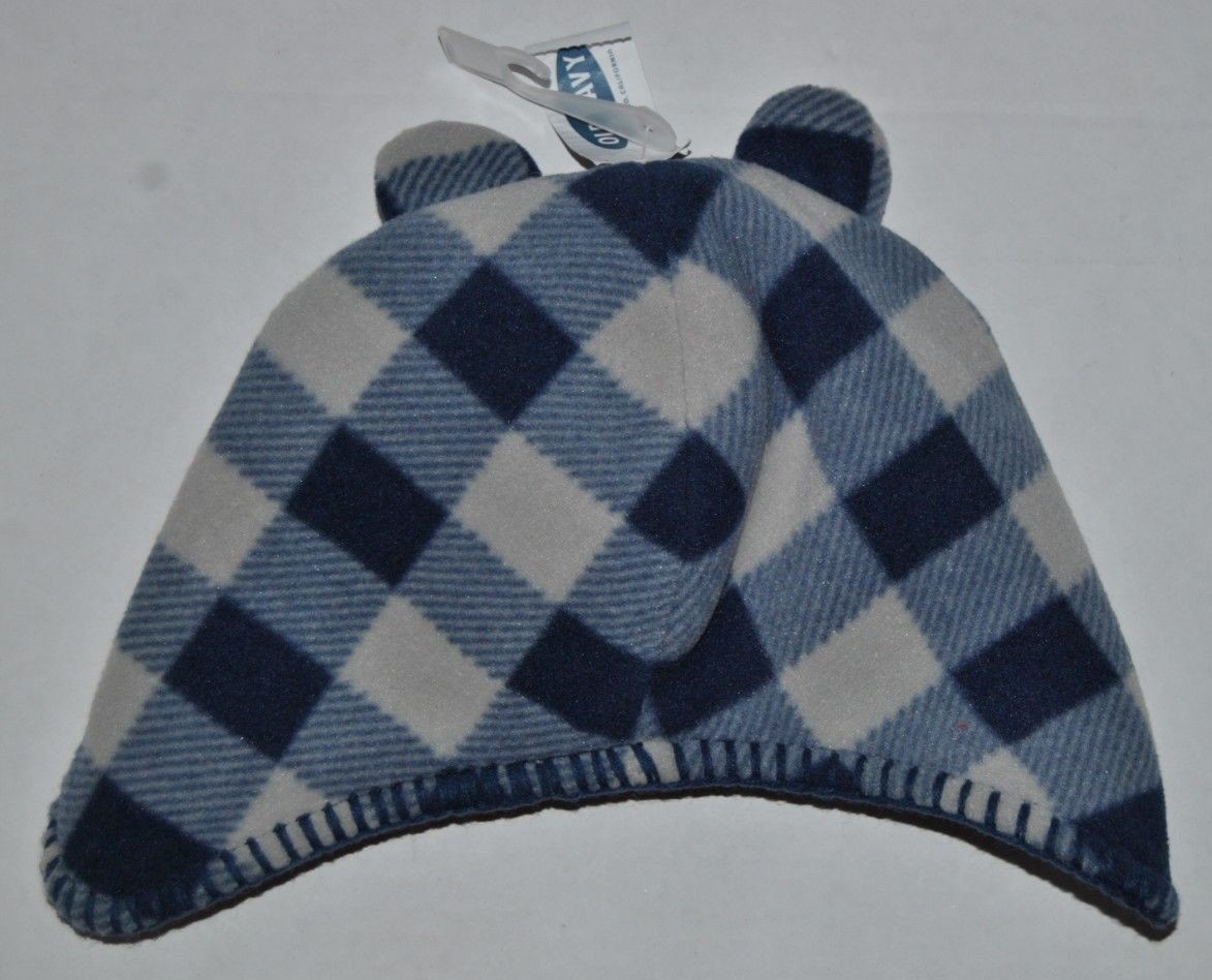 boys navy trapper hat