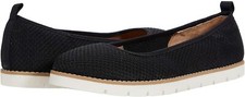 NIB - LIFESTRIDE Women's 'URSA' Black KNIT SLIP-ON BALLET FLAT - 8M