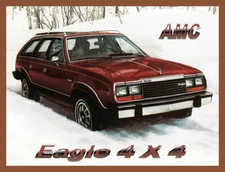 1980 AMC Eagle 4X4 Wagon, Toolbox / Locker / Refrigerator Magnet, TOP QUALITY