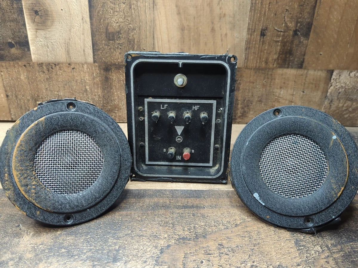 Vintage JBL LE20 Tweeters Speakers 16 Ohm and JBL LX2 Crossover