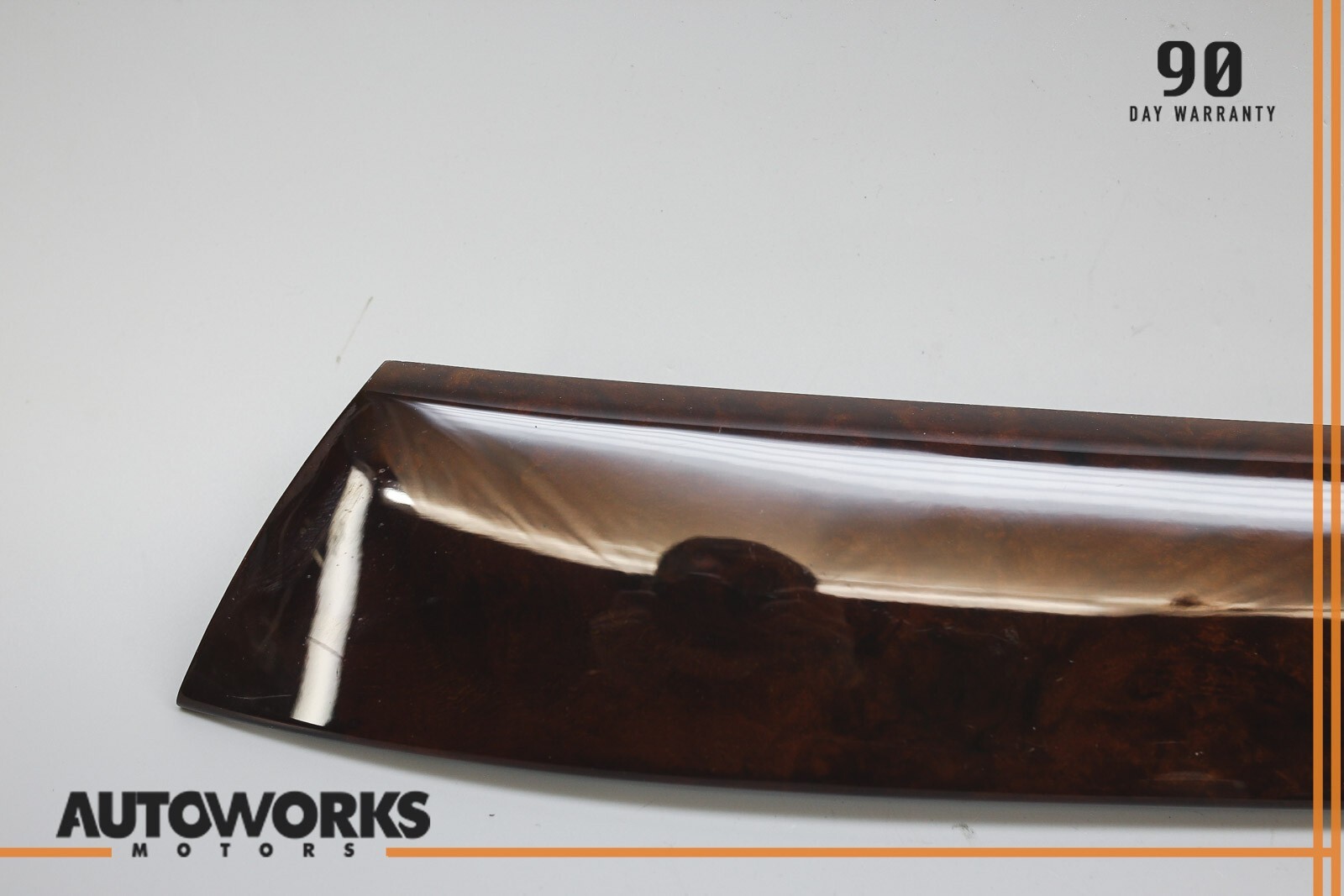 03-13 Maserati Quattroporte M139 Rear Left Side Door Panel Trim Wood OEM
