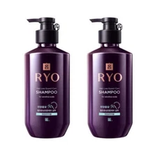 Ryo 9EX Hair Loss Expert Care Shampoo for Sensitive Scalp 400ml*2Pcs - FREE SHIP