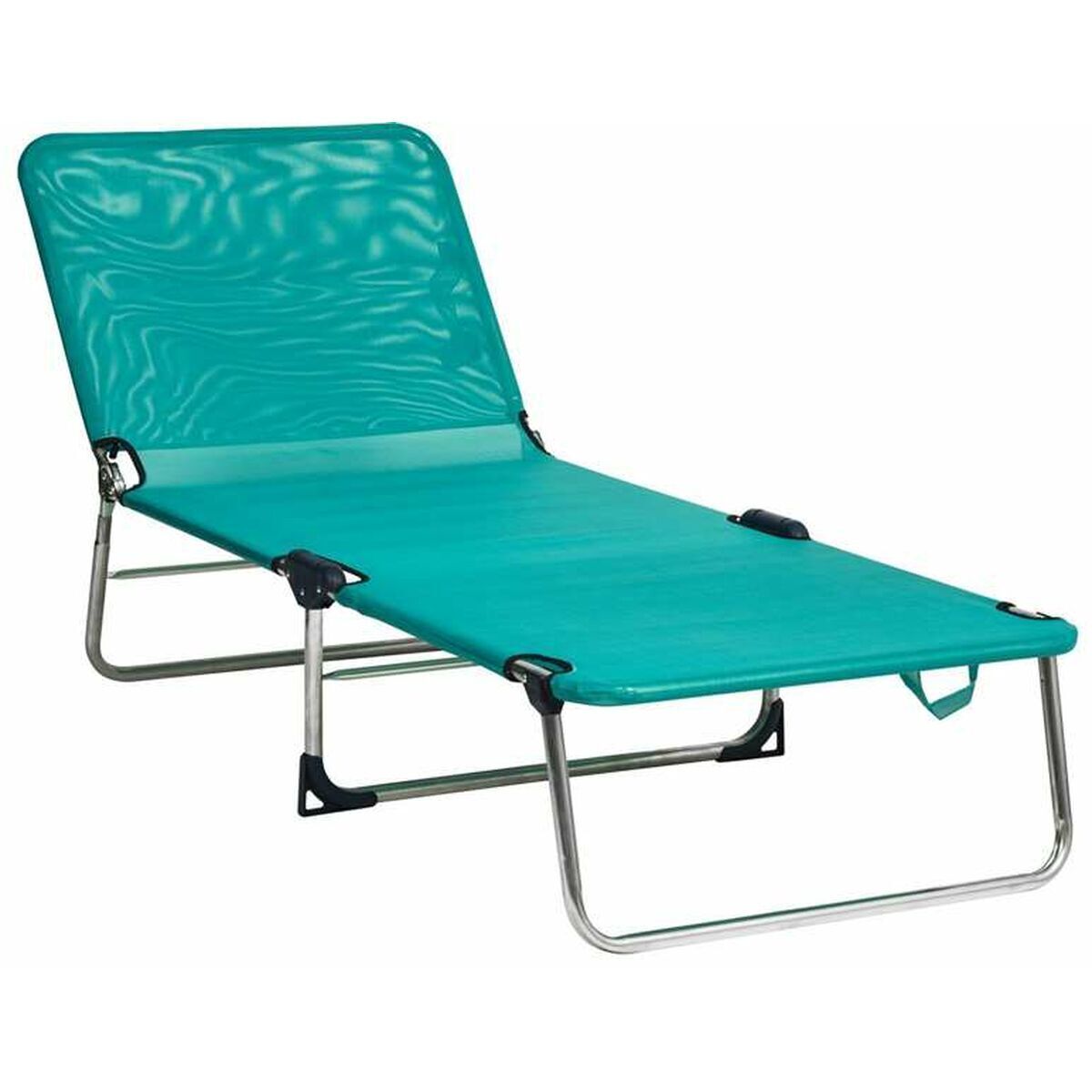 Tumbona de playa Alco Verde Multiposición 141 x 68 x 86 cm