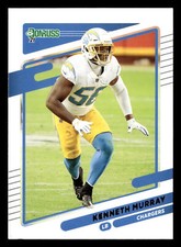 Kenneth Murray 2021 Donruss #77 Los Angeles Chargers Buy10get5FREE