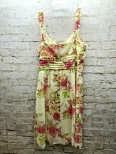 Scarlett Juniors Size 14 Floral Dress Casual Work Wear NWT New Cotton Blend
