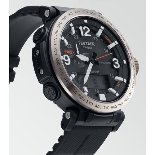 CASIO PROTREK PRW-6611Y-1ER ALTÍMETRO,BARÓMETRO,TERMÓMETRO BRÚJULA,SOLAR ... - Photo 3 sur 12