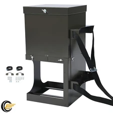 Heavy Duty Deer Feeder Holds 2 Blocks For Deer, Wildlife And Farm Animal Feeder