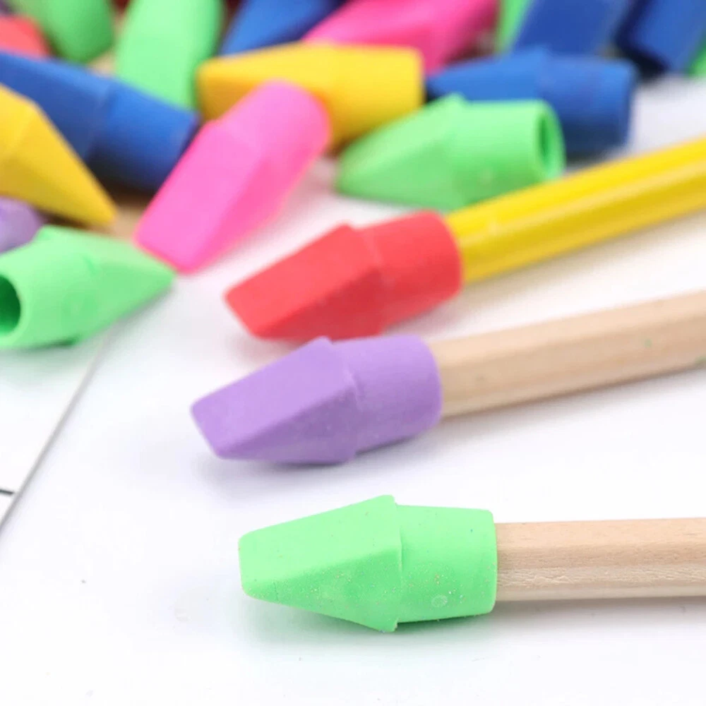 Pencil Cap Erasers