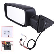 Left Driver Power Fold + Temp Sensor Mirror+heated For 2013-2019 Dodge Ram 1500