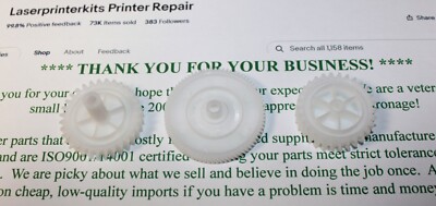 Pignons 22 Dents OEM Pour Imprimante HP LaserJet II Et III - Neuf