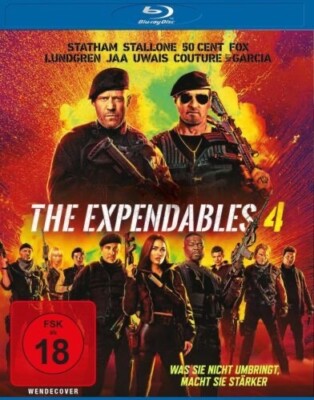 The Expendables 4 --- blu-ray, blue