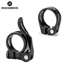 Rockbros Fahrrad Sitzrohr Klemme Schelle Alu 31,8 mm Sattelklemme Aluminium