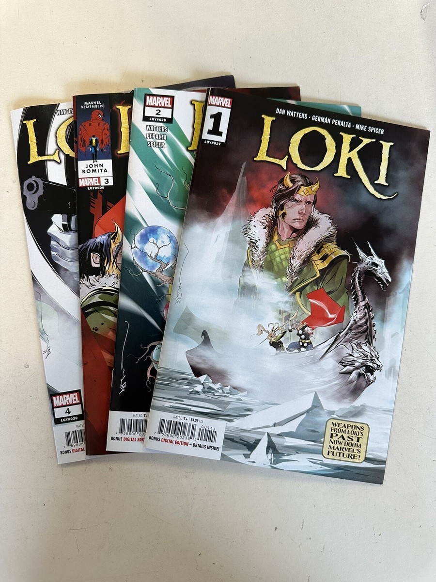 Loki #1-4 Complete (2023 Marvel Comics) 1st Print Unread Bagged