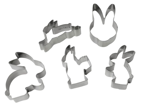 Zenker 5-Tlg. Ausstecher Set Osterhase Ausstechform Keksausstecher Ostern-image