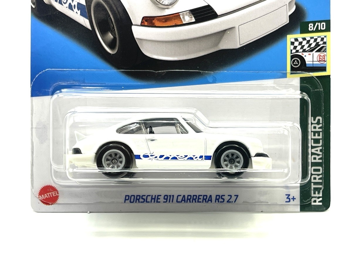 2023 Hot Wheels Porsche 911 Carrera RS 2.7 white SUPER
