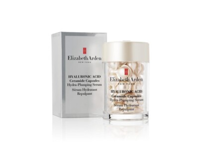 Elizabeth Arden HYALURONIC ACID, 30 Hydra-Plumping Serum Ceramide Capsules NIB