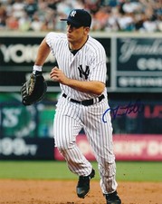 TRAVIS ISHIKAWA   NEW YORK YANKEES  ACTION SIGNED 8x10