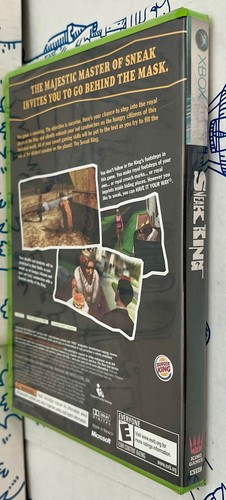 New Sneak King Xbox Game Microsoft Xbox360 2006 Burger King Promo Adventure Seal - Picture 10 of 16