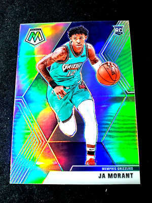 2019-20 Panini Mosaic Ja Morant Silver Rookie Prizm Refractor #219