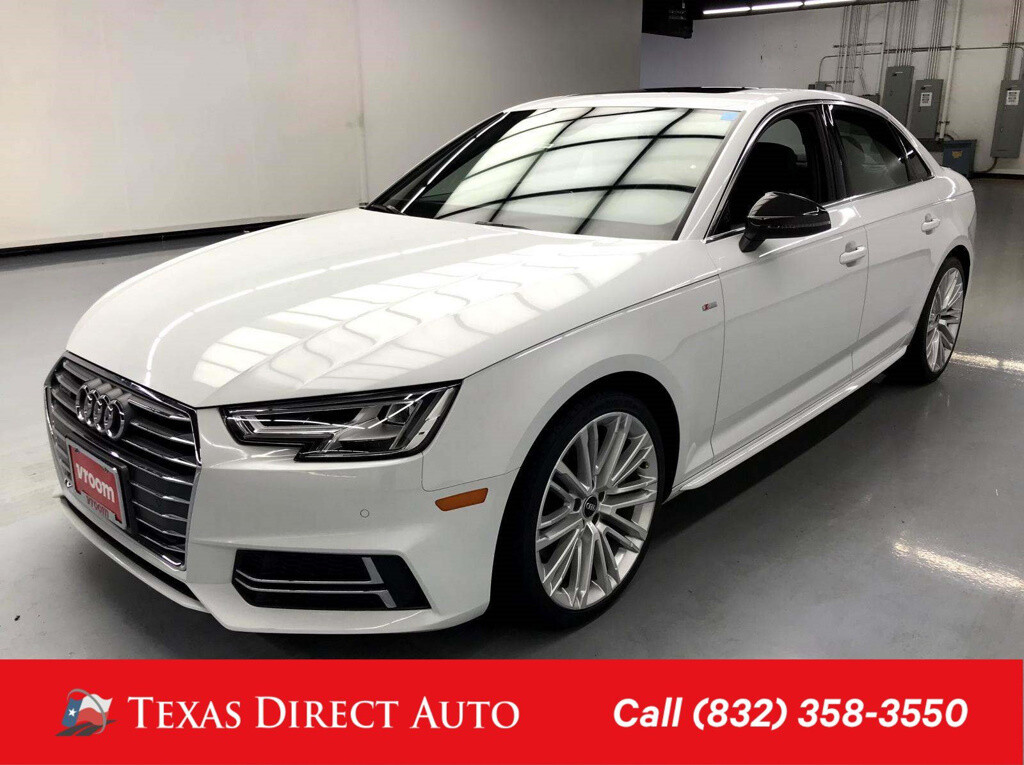 2017 Audi A4 Premium Plus quattro Texas Direct Auto 2017 Premium Plus quattro Used Turbo 2L I4 16V Automatic AWD