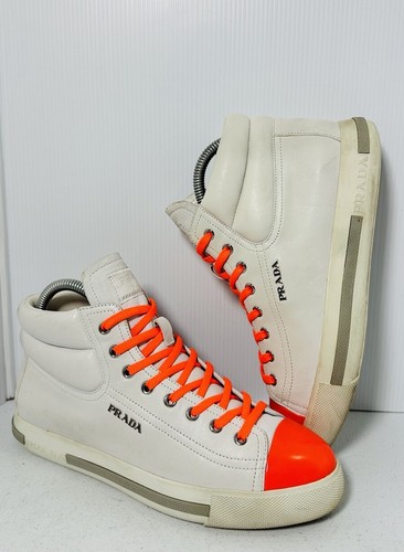 Prada Damen High Top Sneaker Größe 37 EU / 7 US - Bild 3 von 10