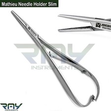 Orthodontic Mathieu Needle Holder Forceps Slim Line Ligature Pliers Narrow Tip
