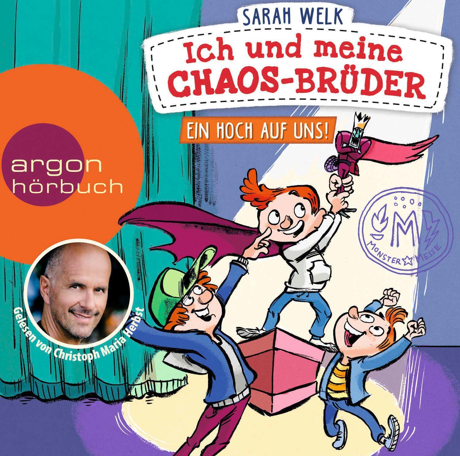 Thumbnail - Ich Und Meine Chaos-brüder - Ein Hoch Auf Uns | Sarah Welk | Audio-cd