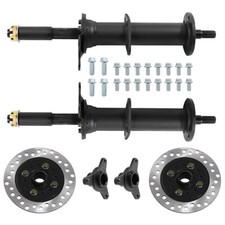 Go Kart Golf Cart Tricycle ATV 34" Differential Rear Axle Kit For 6" 7" wheels