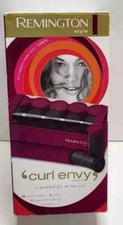 Remington 10 ionic Rollers Curl Envy 90 Second Heat Ceramic Heat Rollers Case
