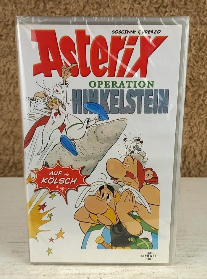 Asterix - Operation Hindelstein (The Big Fight) GERMAN Video Tape VHS Sealed NEW
