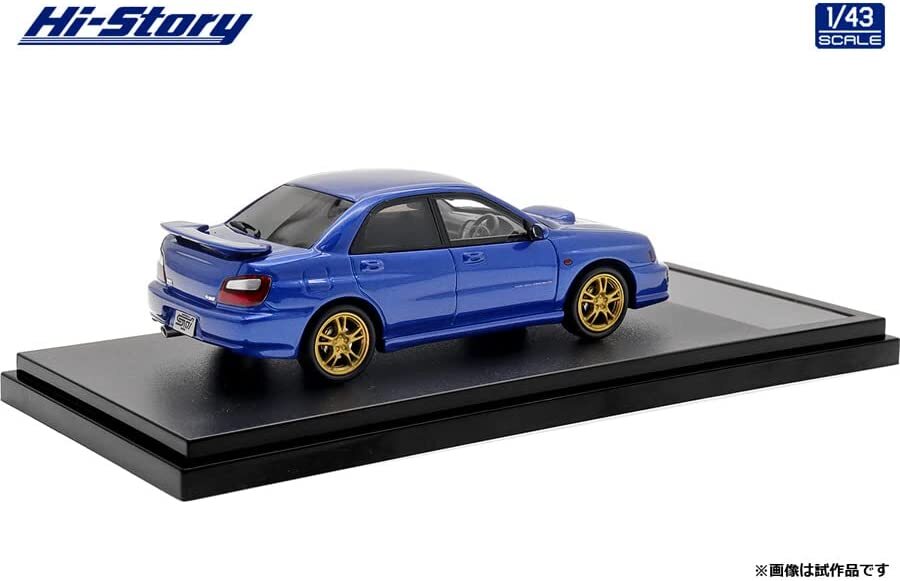 Hi Story 1/43 SUBARU IMPREZA WRX STi (2001) WR Blue Mica