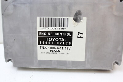 2006 06 Matrix 89661-02F70 Computer Brain Engine Control ECU