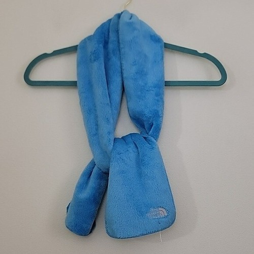 Sciarpa lunga The North Face blu in morbido pile 52" x 6,5" - Foto 1 di 6