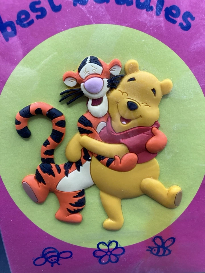Álbum de fotos vintage Best Buddies Winnie The Pooh Tigger rosa 36 páginas Foto 2 de 4