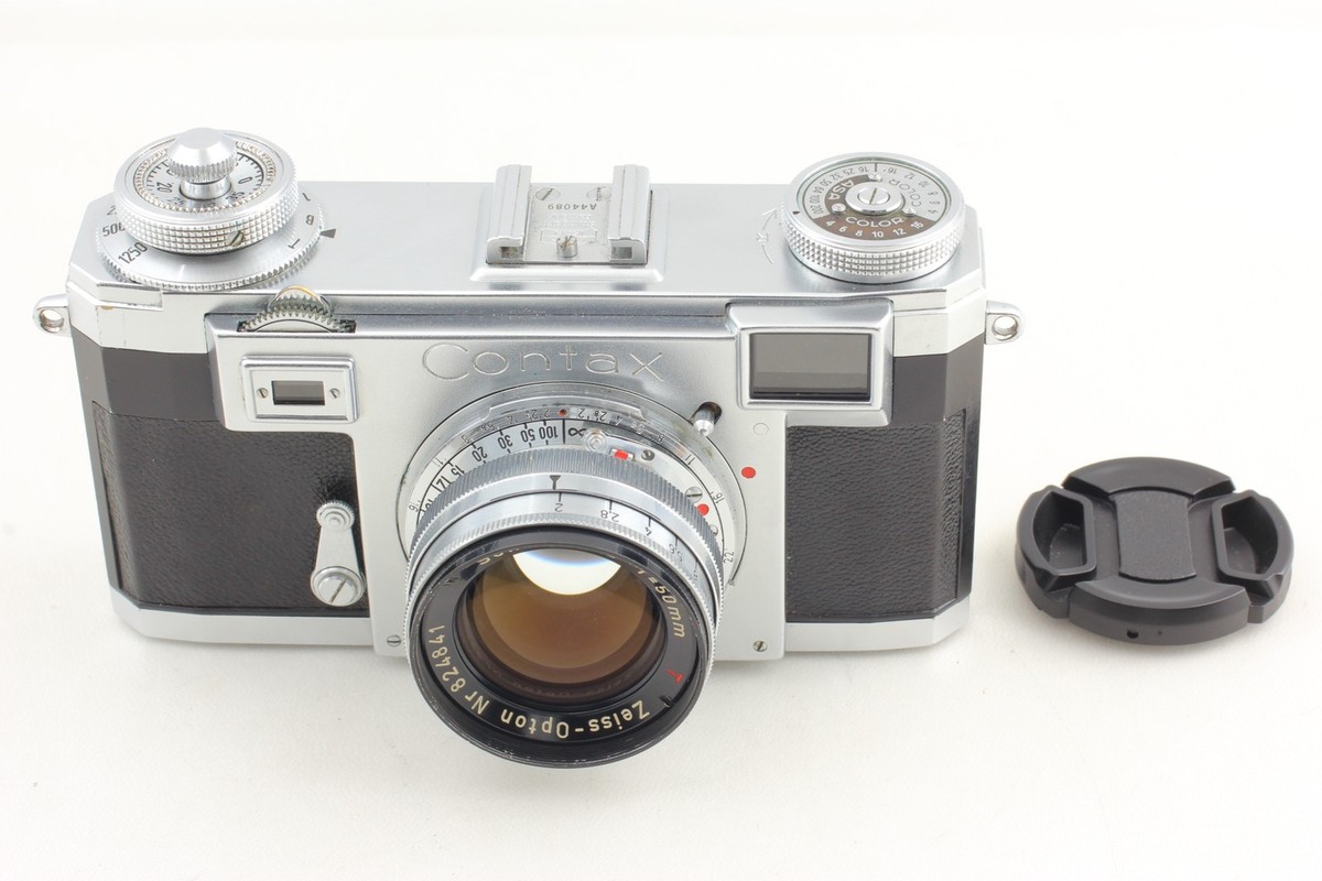 Contax IIa + Zeiss Sonnar 50mm F2｜送料無料 ▷ [ MINT ] Zeiss Ikon Contax IIa Film Camera + Sonnar 50mm