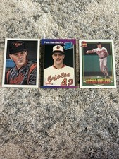 Baltimore Orioles Baseball Card Lot 3 Cards Topps Cal Ripken Jr