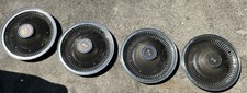 Oem Gm 1968-1973 Corvette Po2 Starburst Set 4 Turbine Hubcaps Wheel Covers 15