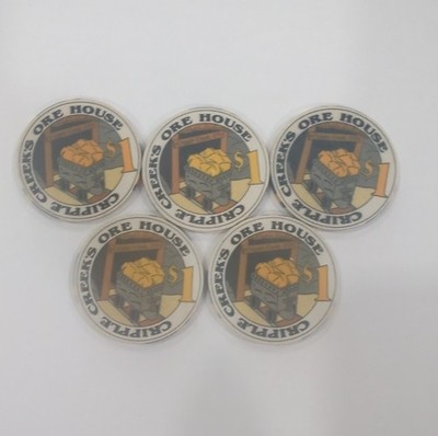 1990's Cripple Creek's Ore House - Colorado $1 Casino Chip ''Creeker's'' VTG Lot 5