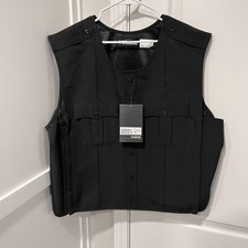 Blauer Armorskin Carrier Cover Vest Mens XL XTall Extra Tall Black Side Zip 8370