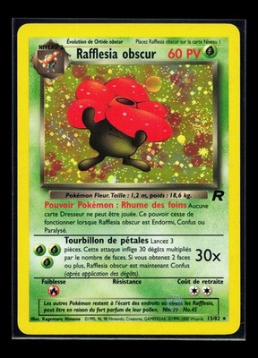 Pokemon Karte Dark Rafflesia 13/82 Holo Edition 2 Team Rocket Wizards DE