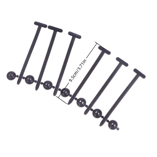 200Pcs Universal Nylon Cable Tie Buckle Auto Fastener Screw Replacement Clip - Picture 3 of 12