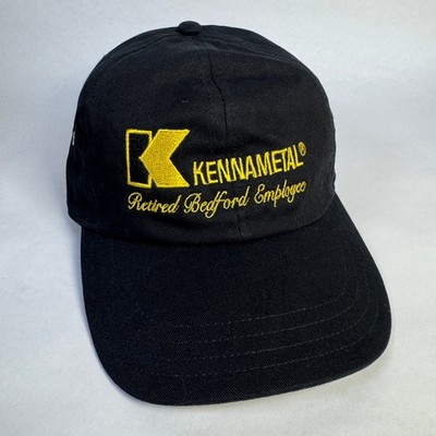 Kennametal Hat Hyp Gear Retired Bedford Employee Men's Adjustable Black Cap