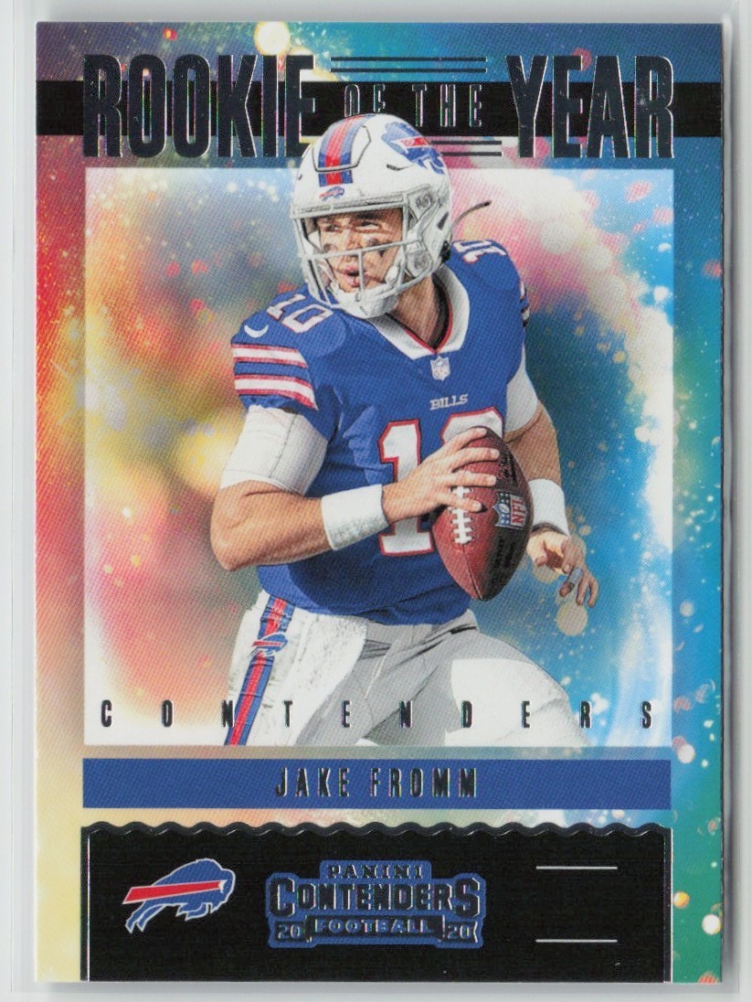 2020 Panini Contenders Rookie of the Year Jake Fromm #RY-JFR RC Buffalo Bills