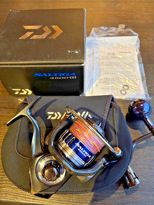 [ Near Mint ] Daiwa 15 Saltiga 4500H High Speed Gear model Reel From Japan