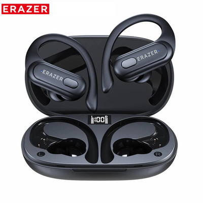 Bluetooth 5.4 Kopfhörer In-Ear Ohrbügel Kabellos TWS Sportkopfhörer mit Mikrofon