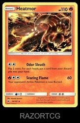 Heatmor 24/147 Burning Shadows Uncommon